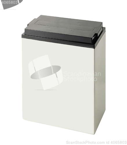 Image of accumulator isolated