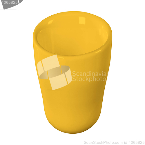 Image of Yellow tea cup