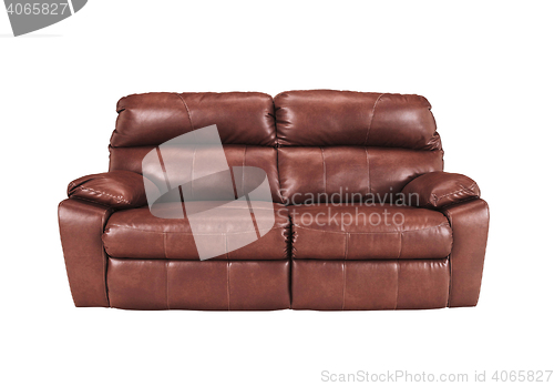 Image of Sofa on white background