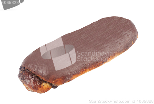Image of Sweet bun with chocolate 