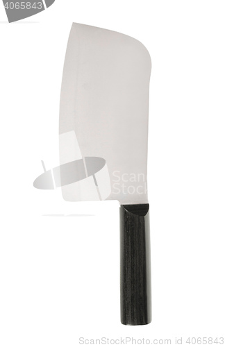 Image of Meat cleaver knife isolated 