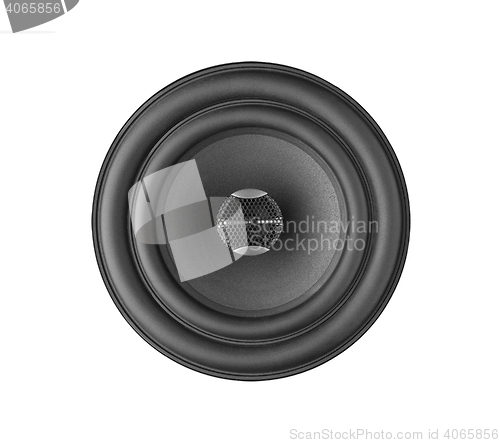 Image of Speaker isolated on white