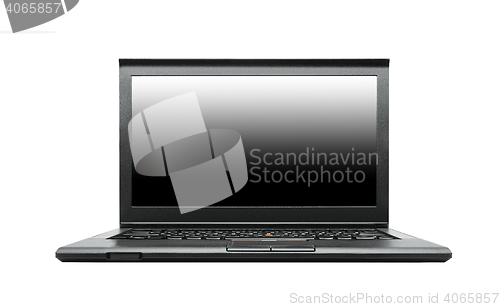 Image of Laptop on white background