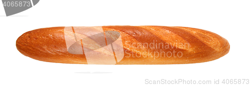 Image of Bread on white background