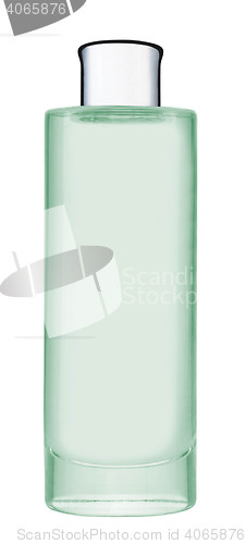 Image of Glass bottle with liquid