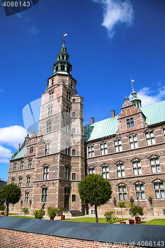 Image of Rosenborg Castle, build by King Christian IV in Copenhagen, Denm