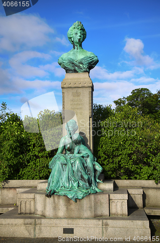Image of The monument Princess Marie of Orléans at Langelinie in Copenha