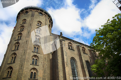 Image of The Rundetaarn (Round Tower) in central Copenhagen, Denmark