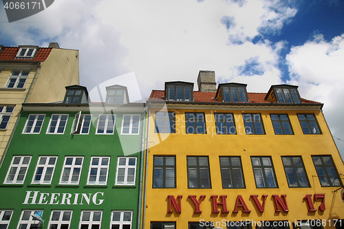 Image of COPENHAGEN, DENMARK - AUGUST 14, 2016: Restaurant \"Heering\" and 