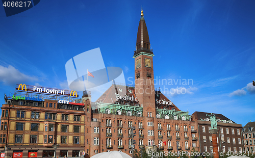 Image of COPENHAGEN, DENMARK - AUGUST 15, 2016: Scandic Palace Hotel is a