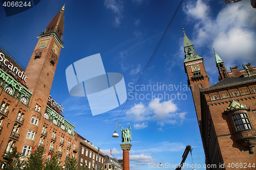 Image of COPENHAGEN, DENMARK - AUGUST 15, 2016: Scandic Palace Hotel is a