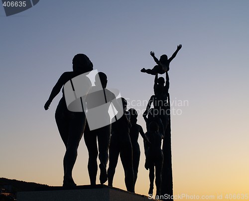 Image of sculptures