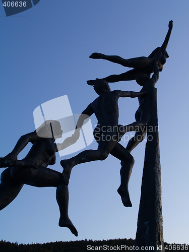 Image of art sculptures