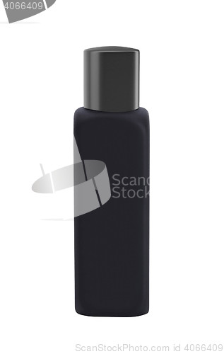 Image of Shampoo bottle isolated