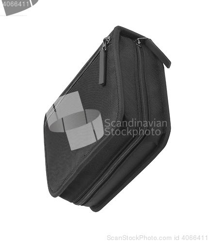 Image of pencil-case on white background