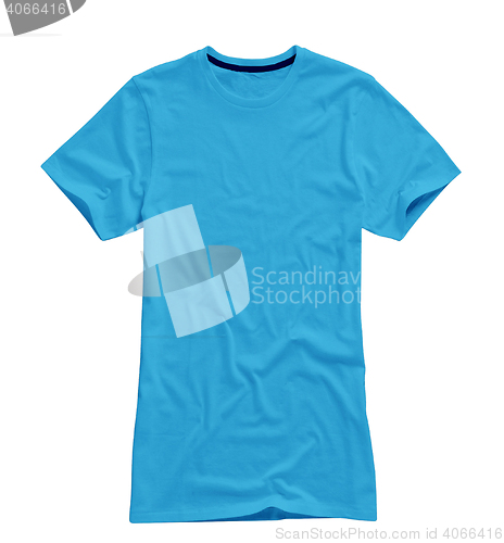 Image of blue t shirt