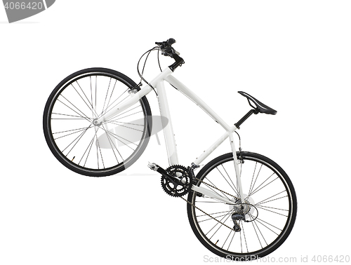Image of bike isolated on white