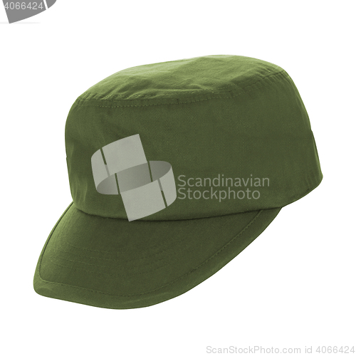 Image of green baseball cap