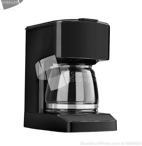 Image of isolated coffe maker