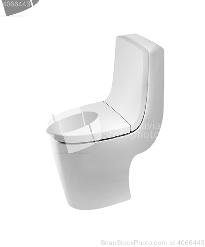 Image of Toilet on white background