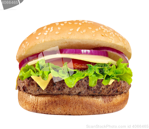 Image of Big hamburger