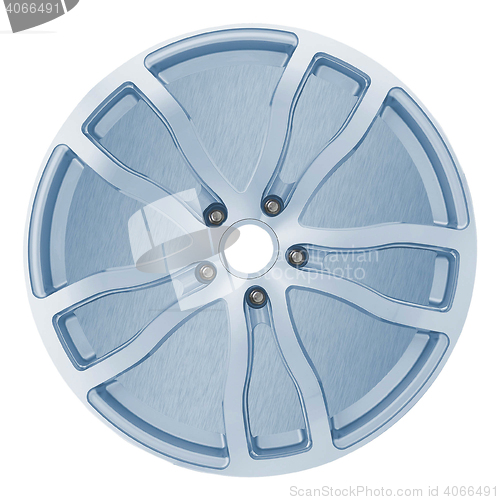 Image of car alloy wheel