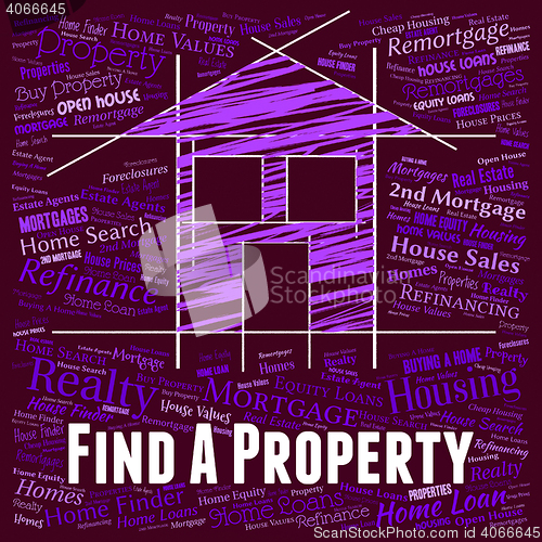 Image of Find Property Means Search For And Apartment