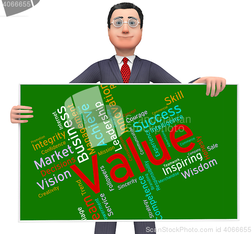 Image of Value Words Indicates Quality Assurance And Certified