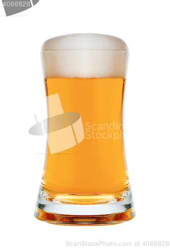 Image of Glass of beer isolated 