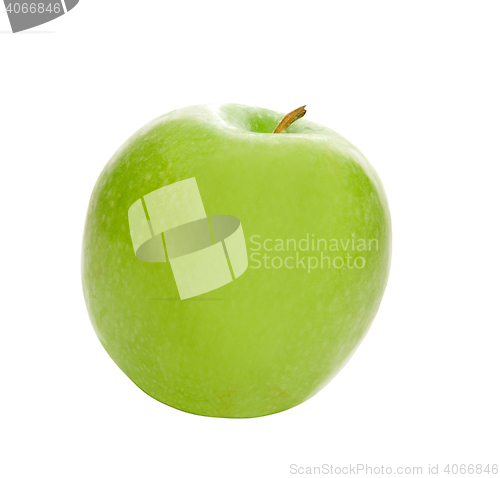 Image of Green apple isolated on white