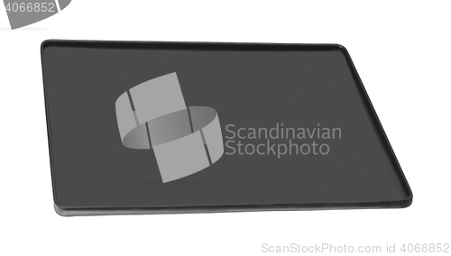 Image of Black food tray