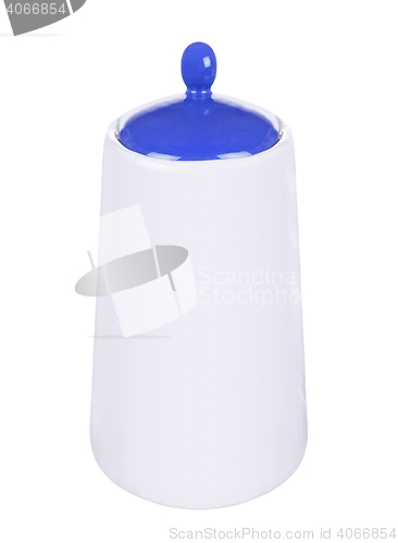 Image of sugar bowl isolated
