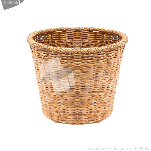 Image of Empty wicker basket