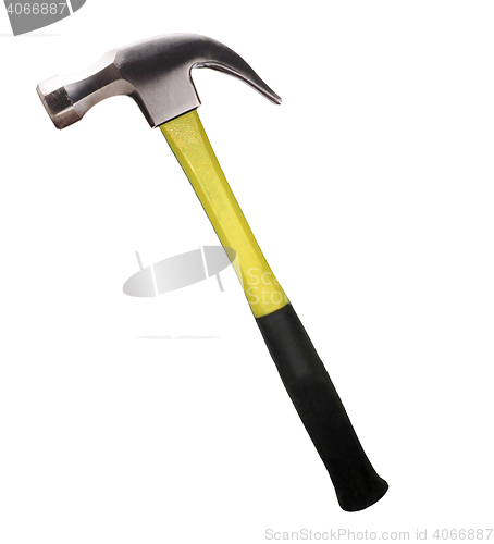 Image of hammer isolated on white