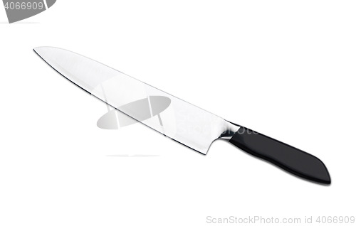 Image of Knife on whie background