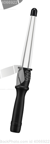 Image of Curling Iron isolated on white