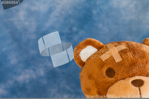 Image of Injured Teddy Bear