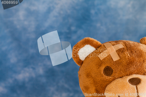 Image of Injured Teddy Bear