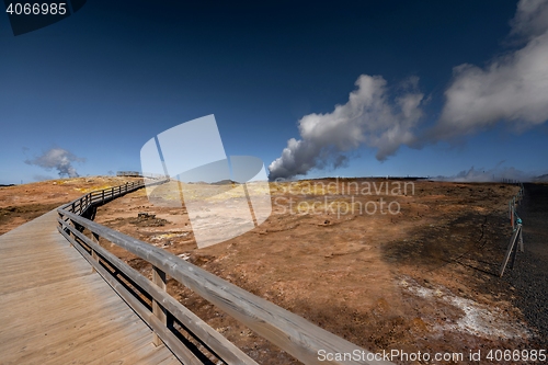 Image of Geothermally active valley