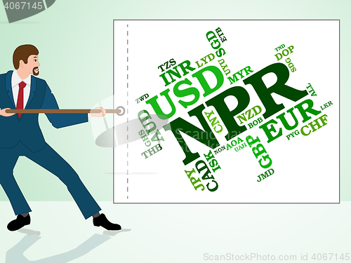 Image of Npr Currency Shows Exchange Rate And Currencies