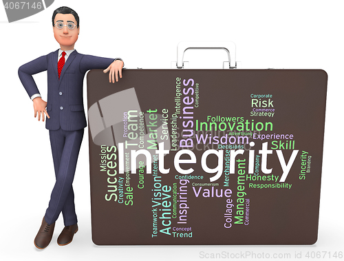 Image of Integrity Words Means Text Morality And Virtue