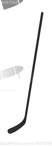 Image of Ice hockey stick isolated 