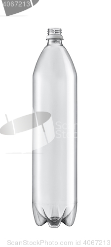 Image of Plastic bottle isolated on white