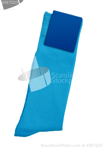 Image of Pair of socks. Isolated