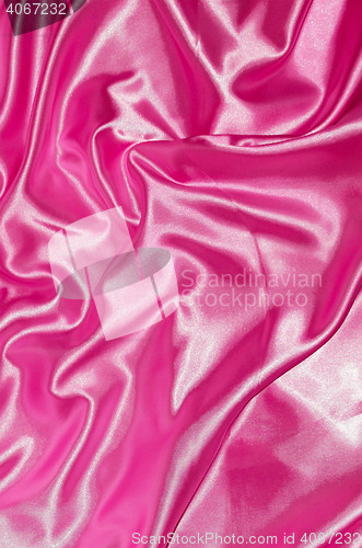 Image of Smooth elegant pink silk