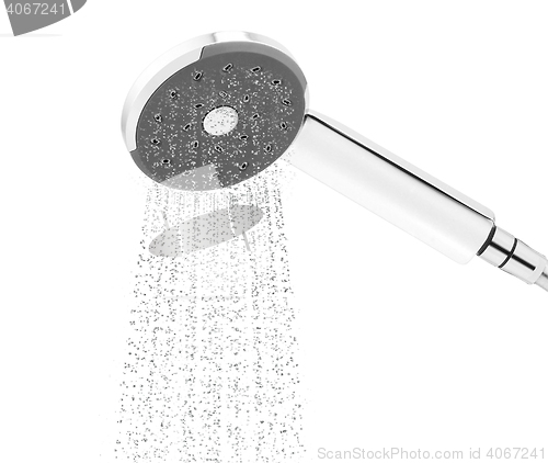 Image of shower isolated