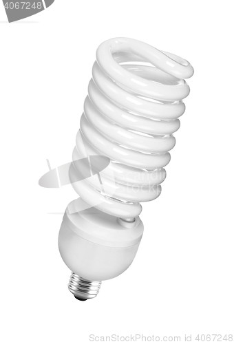 Image of Energy saving fluorescent light bulb 