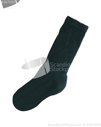 Image of black sock