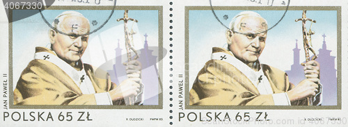 Image of POLAND, circa 1982: postage stamp printed in Poland showing an i