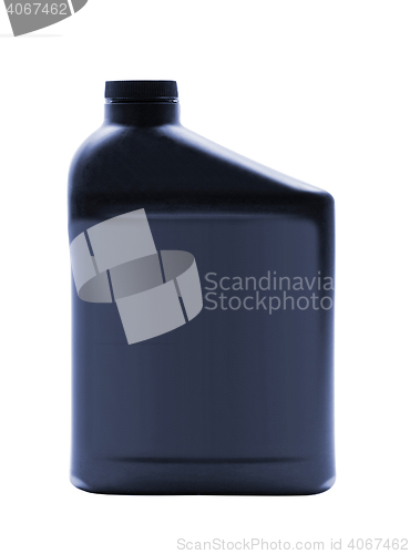 Image of plastic bottle of motor oil